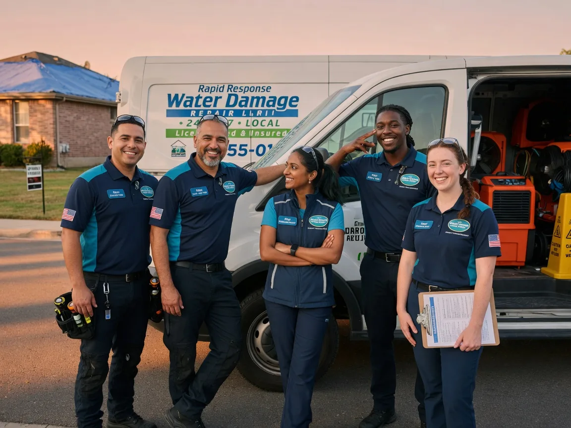 Water Damage Restoration company in Midfield, TX